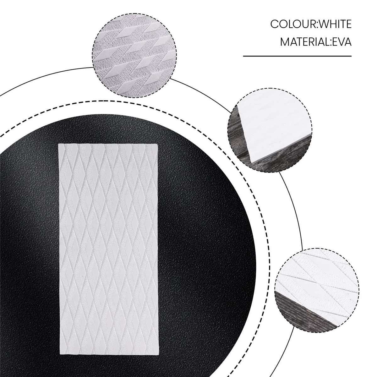Доска для серфинга, тяговая доска Eva, противоскользящая накладка, клейкая противоскользящая накладка на палубу для лодки, каякинга, доски для серфинга, вертикального весла, боа