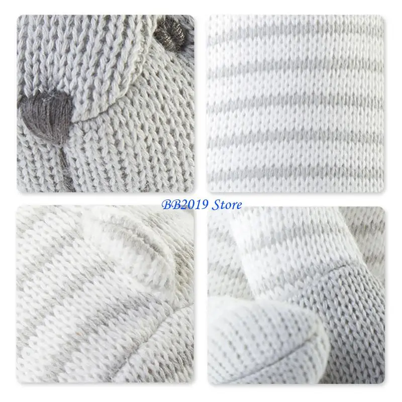

Q0KB 35cm Comforter Cuddle Doll Couch Pillow Stuffed Cotton Bear Baby Boys Girls