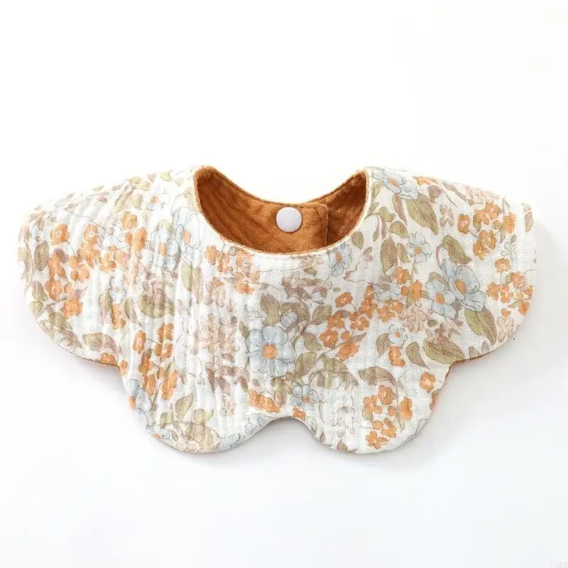 corb-6-layer-baby-bib-for-newborns-cotton-burp-cloth-soft-breathable-drooling-bib