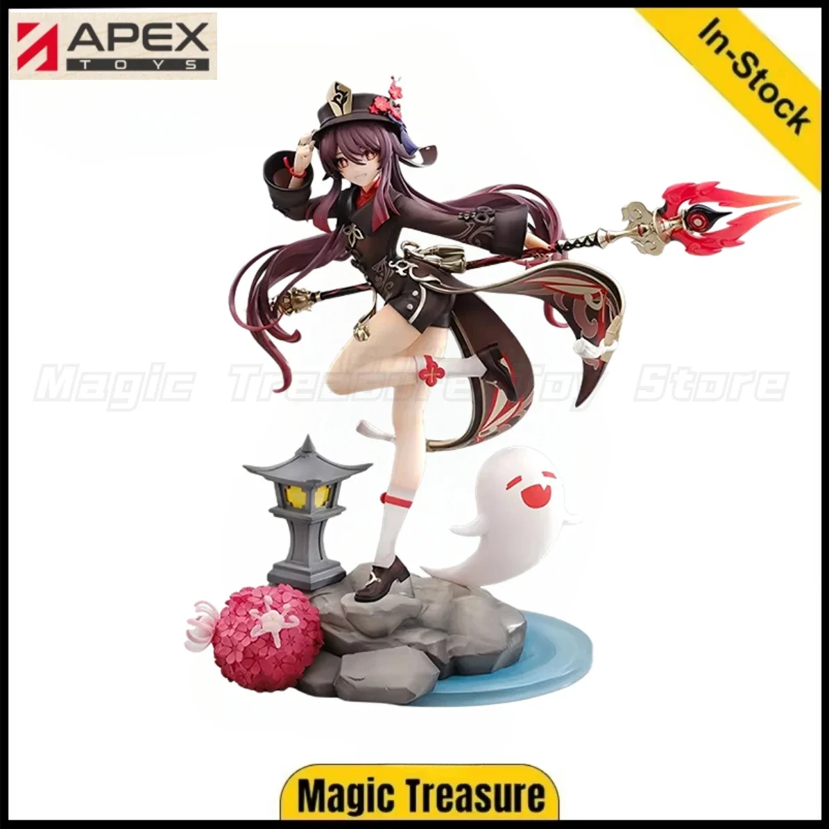 

【In Stock】Original APEX-TOYS MiHoYo Genshin Impact Hu Tao Snow Ji Meixiang 1/7 Scale Beauty Anime Ornaments Collection Toys