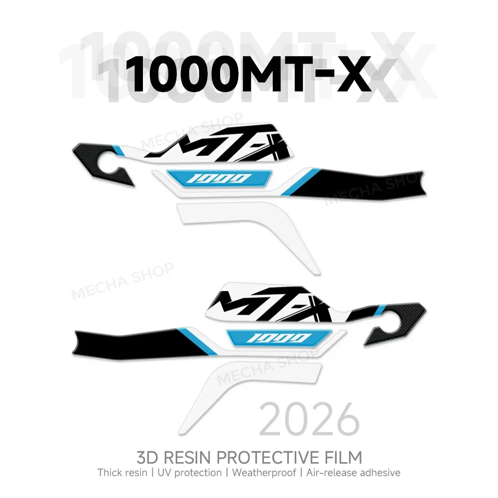 

For CFMOTO 1000MT-X 1000 MTX 2026 Motorcycle Handguard Decal Hand Guard Shield Protection Sticker