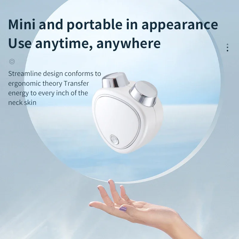 Masseur électrique pour le visage, rouleau de levage, microcourant, Vibration sonique, Lifting du visage, raffermissement de la peau, appareils de beauté portables