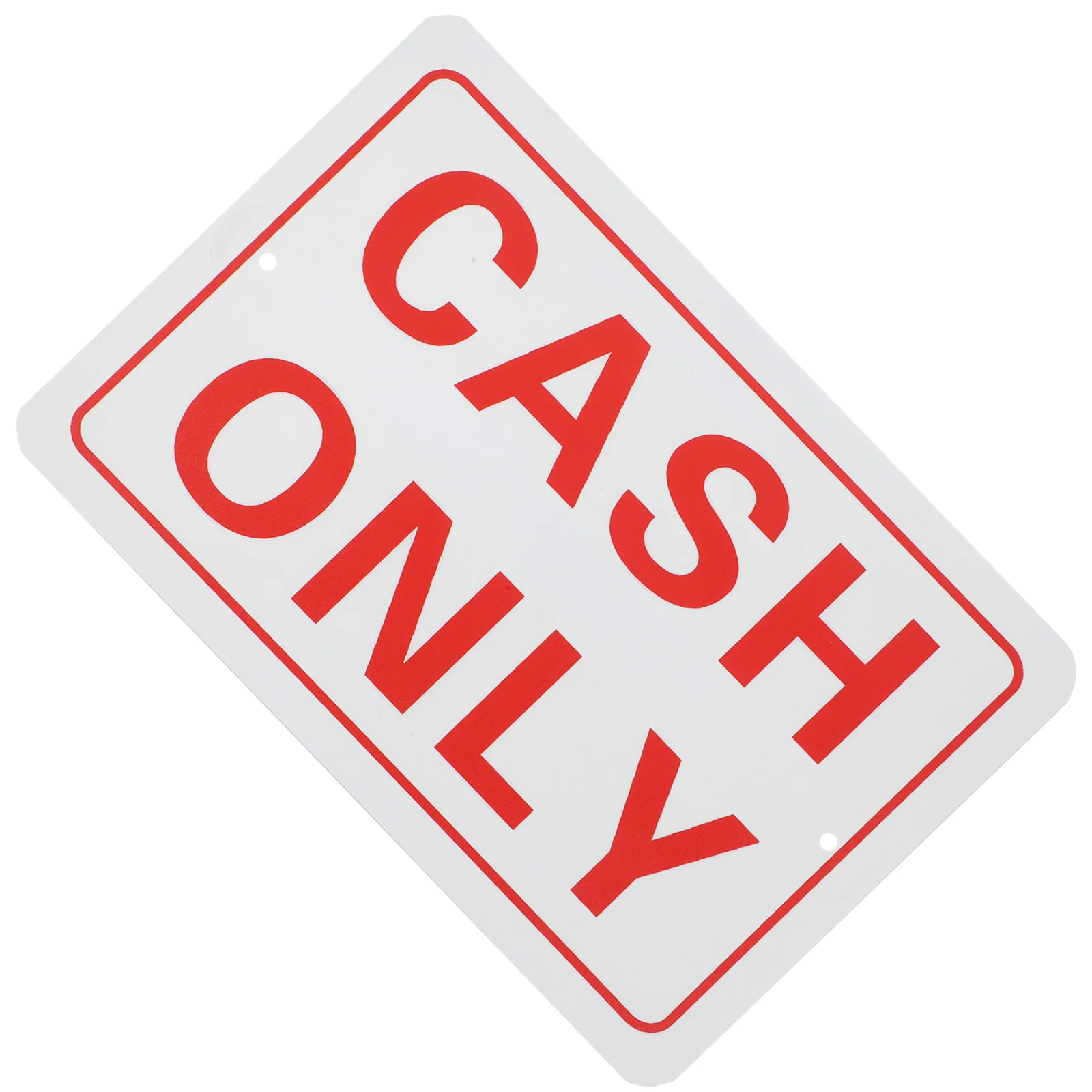 

Cash Only Sign Business Cashier Sign No Credit Card Checks Sign for Store Shop no credit card signs