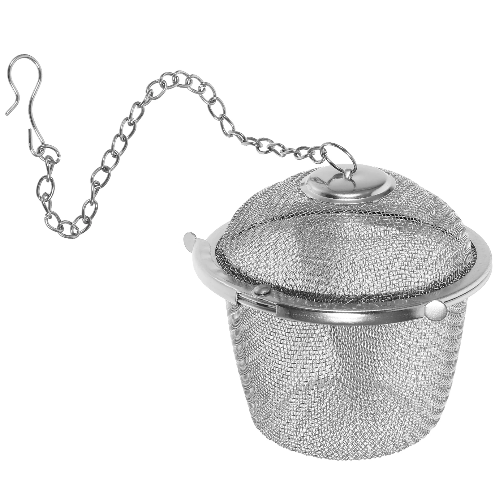 

Tea Infuser Strainer Stainless Steel Mesh Flat Bottom Herbal Spice 60ml Capacity Easy Clean Dishwasher Safe Loose Leaf Coffee