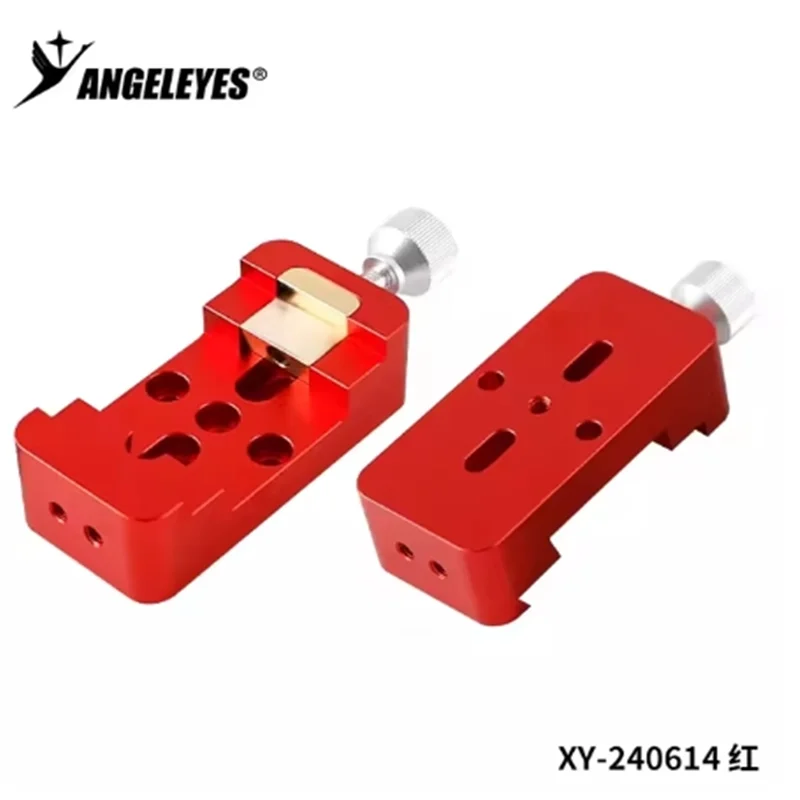 Angeleyes Small Double Slot Dual modle Dovetail Saddle Mount Losmandy Vixen Clamp Plate Locking Astro Accessories