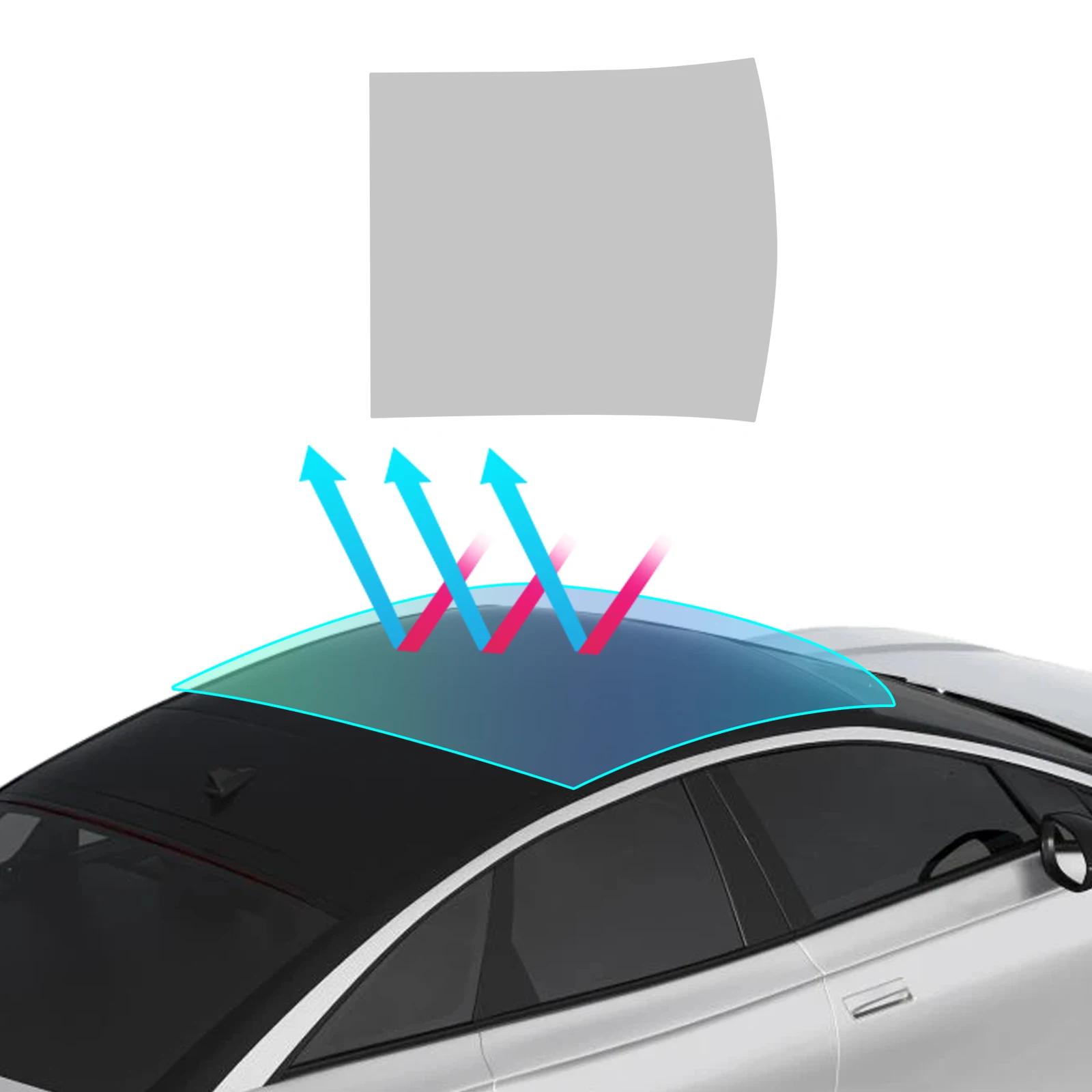 

Защитная пленка из ТПУ для люка Volkswagen ID7 2023 2024 2025, устойчивая к царапинам, для внешней отделки, аксессуары для модификации автомобиля