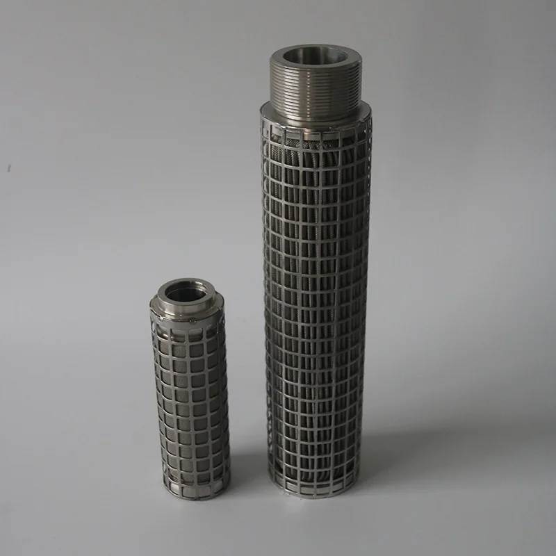 معالجة المياه المخصصة ميكرون عنصر مسحوق معدني خرطوشة فلتر ملبدة