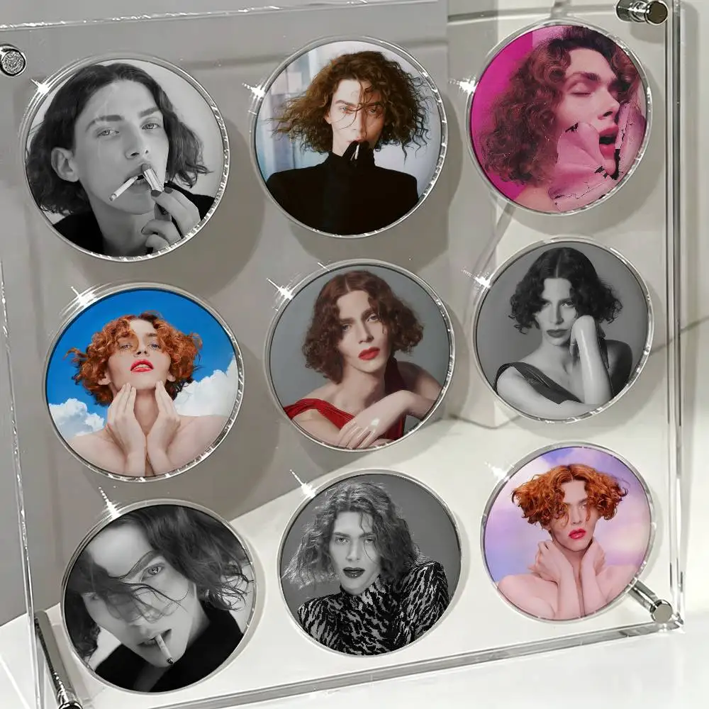 S-Sophie X-Xeon   Laser Badge Creative Pins Brooch for Bag Clothes Hat Decor Gifts Fans Collect