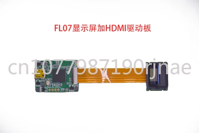 FE01M-1 0.38 1280x720p FLCOS mikro displej DIY headwear brýle s HDMI ovladač deska