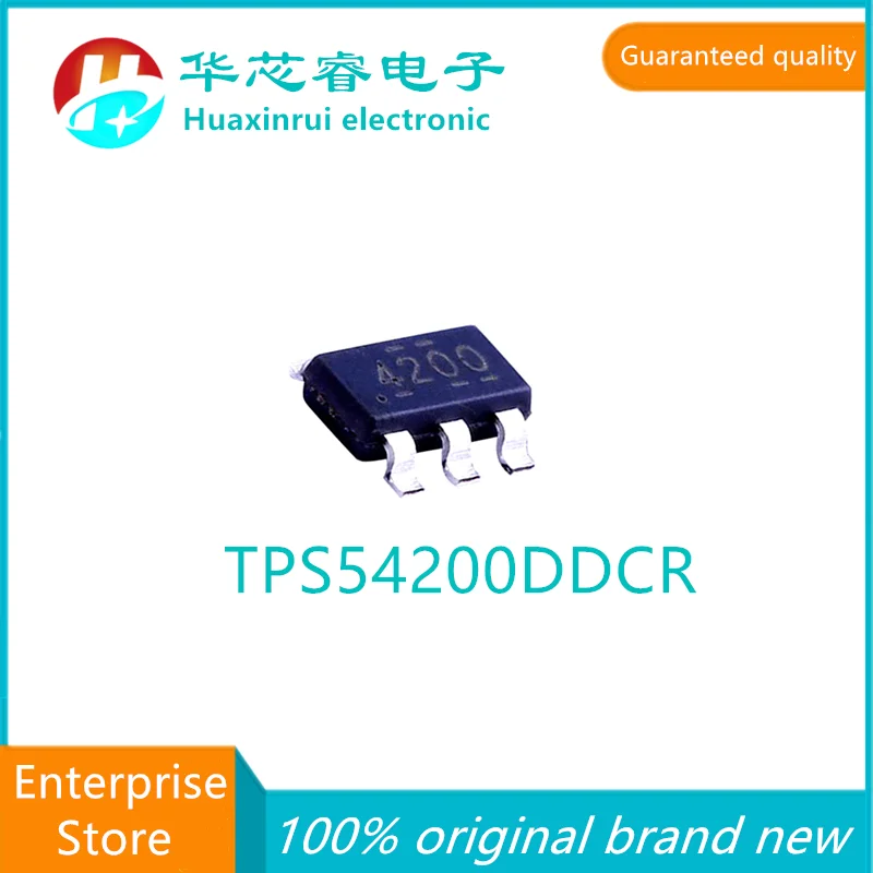 TPS54200DDCR SOT23-6 100% original brand new silk screen 4200 4.5V to 28V input voltage synchronous step-down LED driver chip