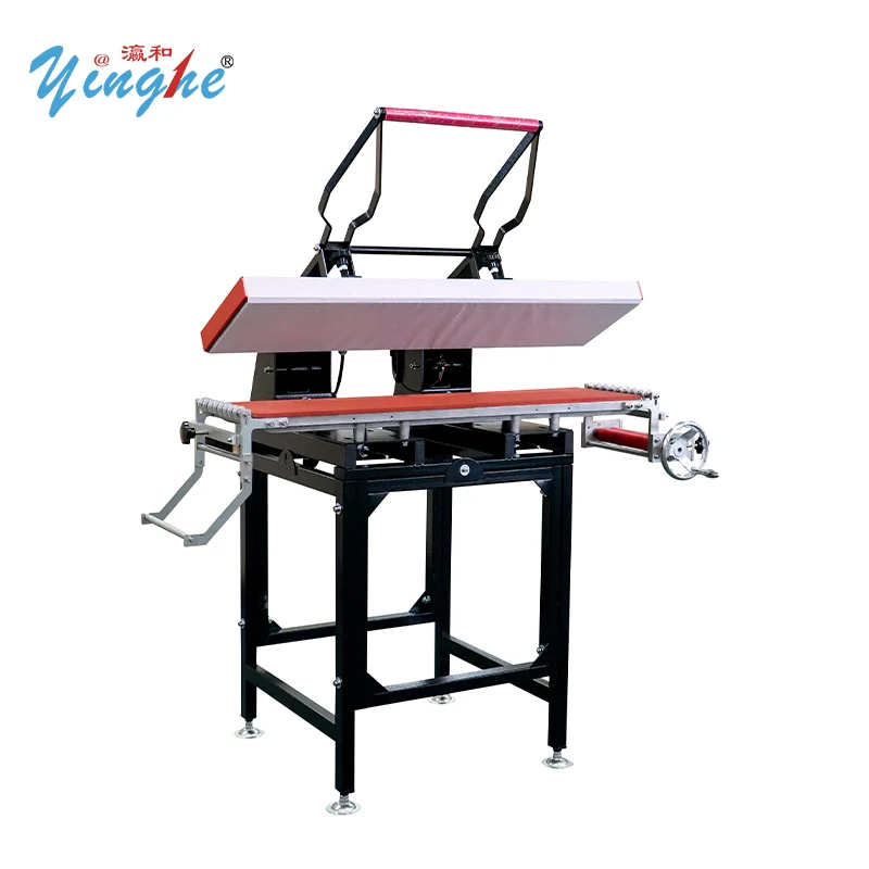 25*100cm High Precision Single Side Sublimation Heat Transfer Machine For Ribbon Lanyard Webbing Optional Stand Frame