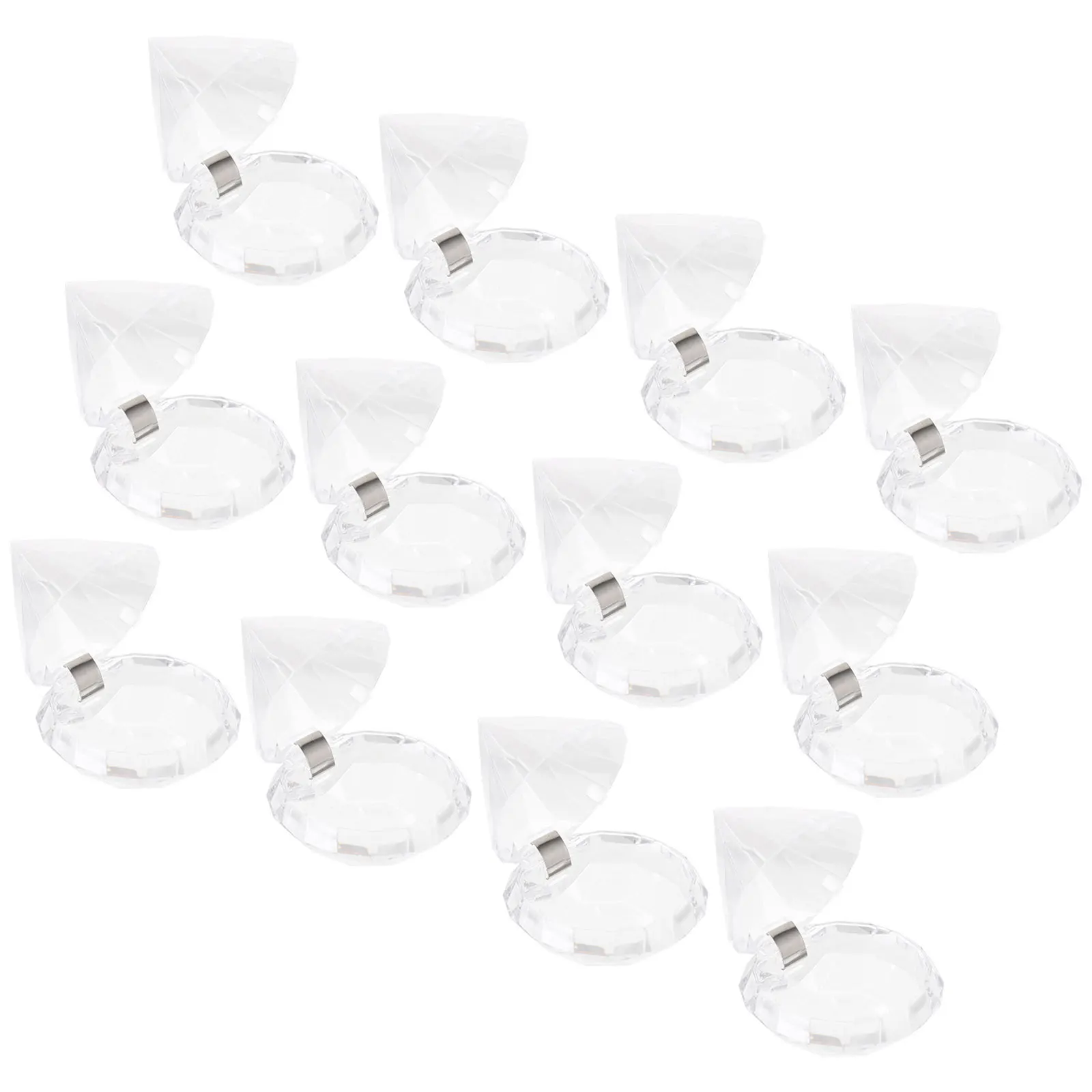 

Wedding Candy Box 12pcs Plastic Creative Candy Storage Container Party Favor Sugar Holder