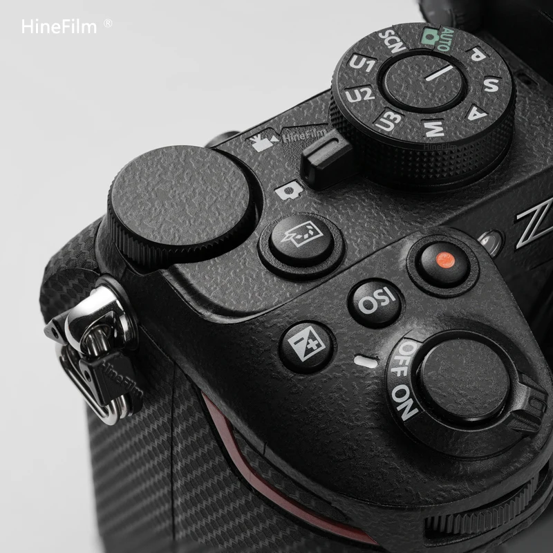 Hinefilm الجلد لنيكون Z50II كاميرا الجلد لنيكون Z50II كاميرا ملصق Z 50 II كاميرا الجلد لنيكون Z50 II التفاف غطاء الفيلم