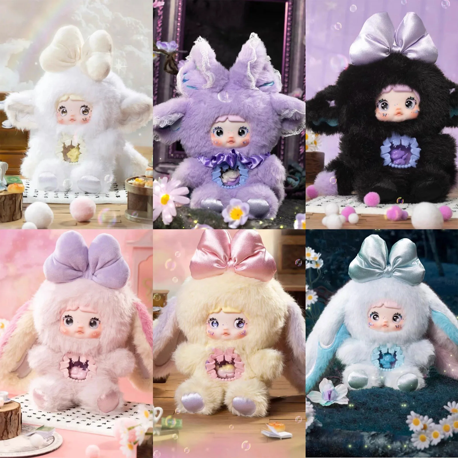 

Nuomi Series Cute Non-Stop Plush Toys Blind Box Random Birthday Gift For Girls