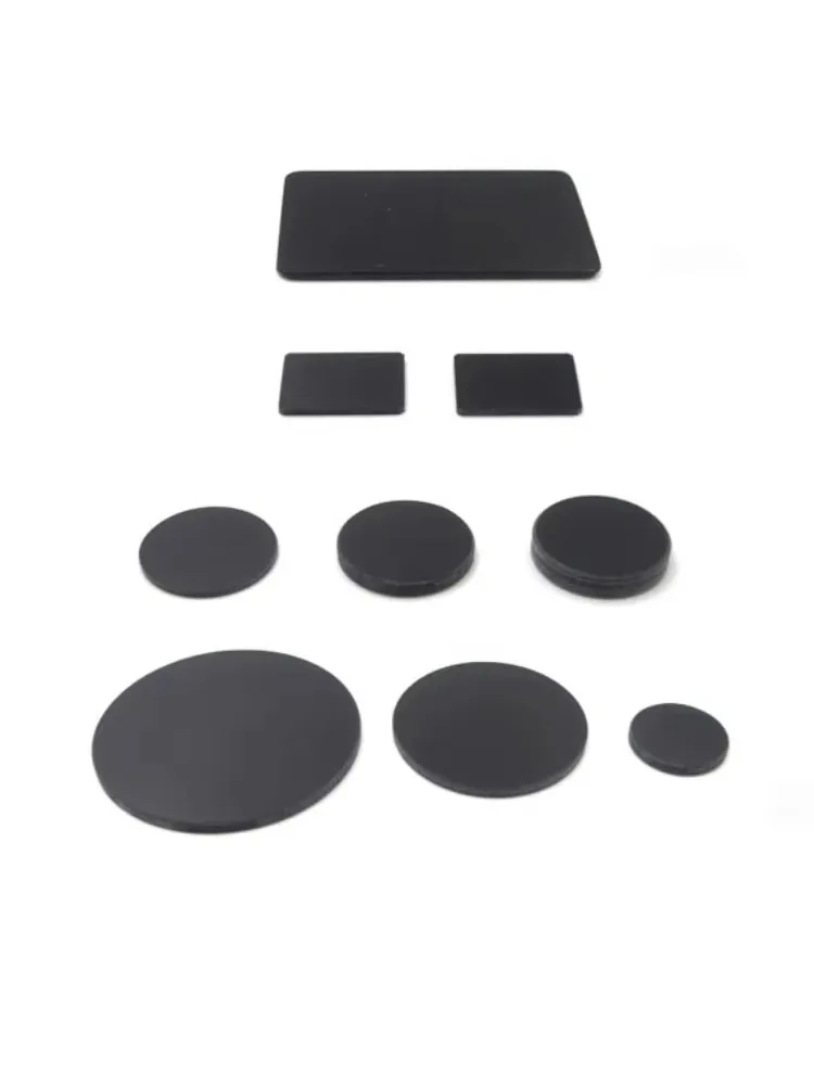 

Small Size 780-2500nm Pass Filter Infrared Filter HWB780 Black Glass Absorption Filter