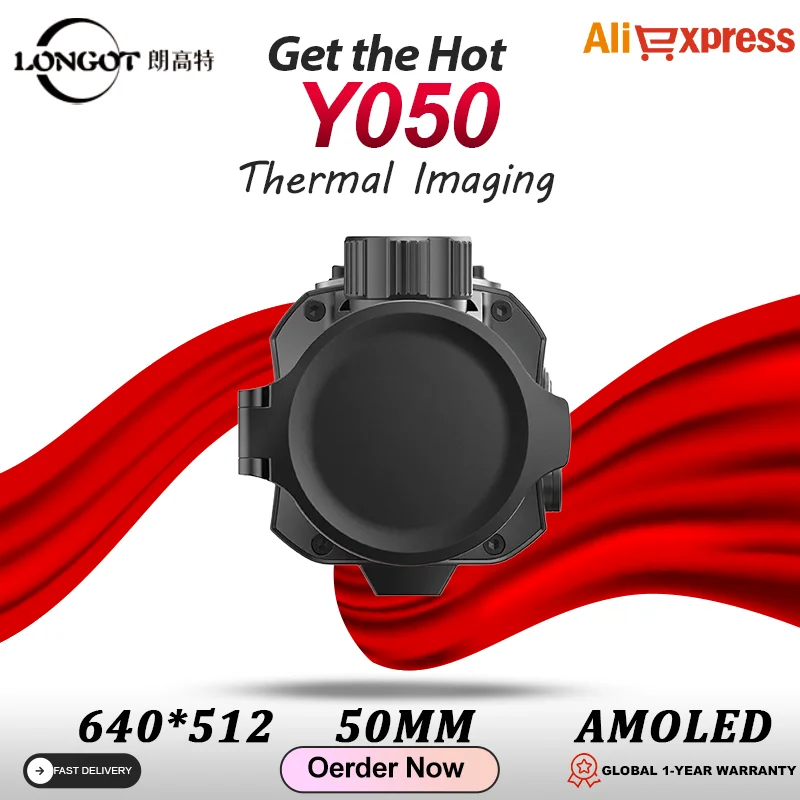Longot LGT Y050 Thermal Imaging Attachment 640*512 50MM Infrared Thermal Imager For search rescue, outdoor exploration