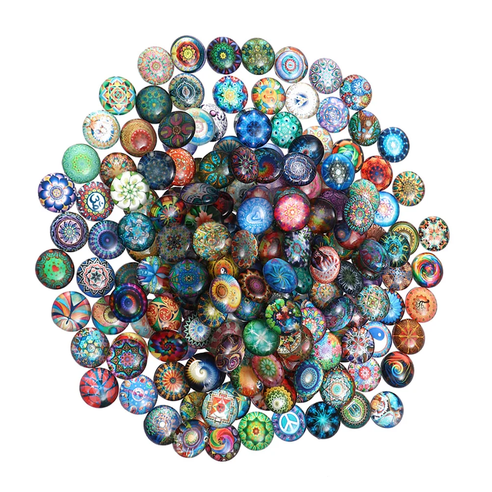 

Patch Glass Dome Gems Imitation Gemstone Patches DIY Cabochons Jewelry Material Domed