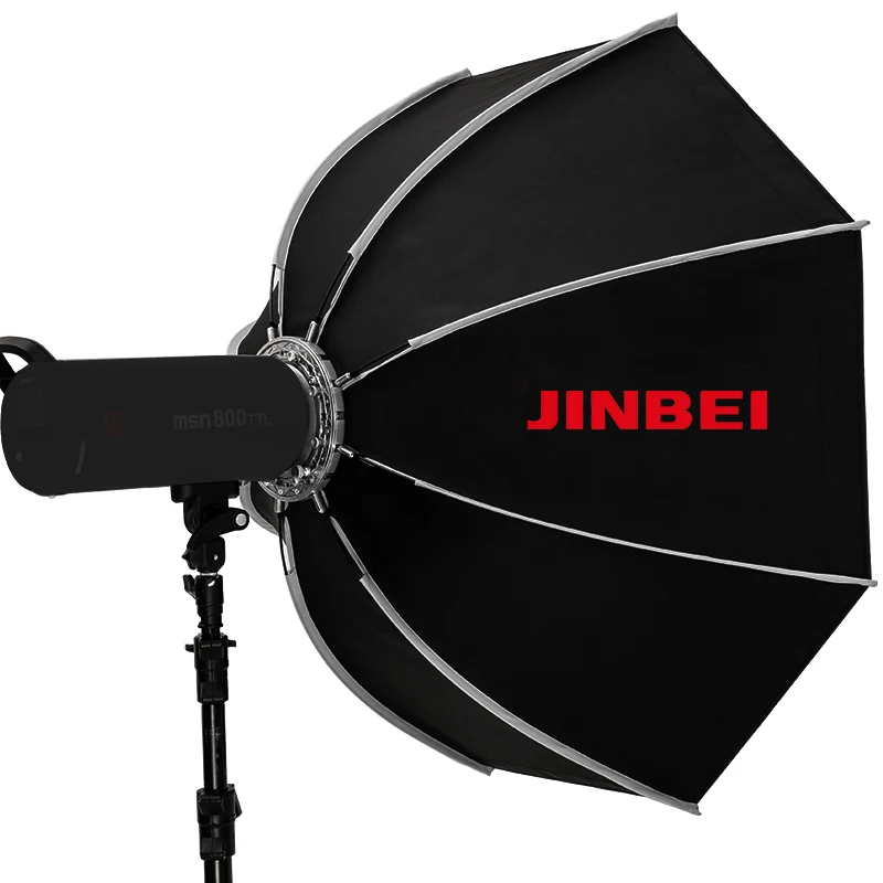 JINBEI KE-100cm Umbrella Octagon Set-up Soft box with Grid and Carrying Bag for Studio Flash Speedlight  Photography