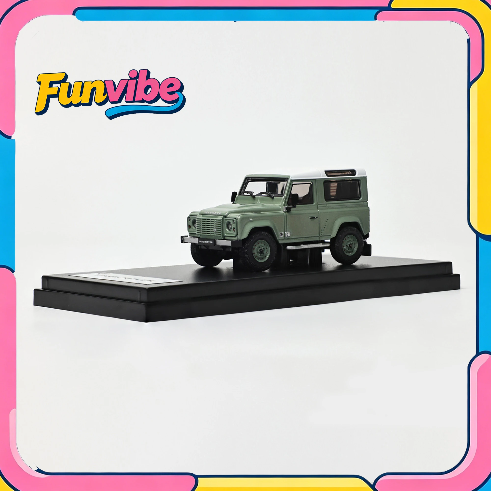 

LCD 1/64 Land Rover Defender 90 V8 Diecast Alloy Car Model Realistic Off‑Road Vehicle Model for Collection Toy Boy Birthday Gift