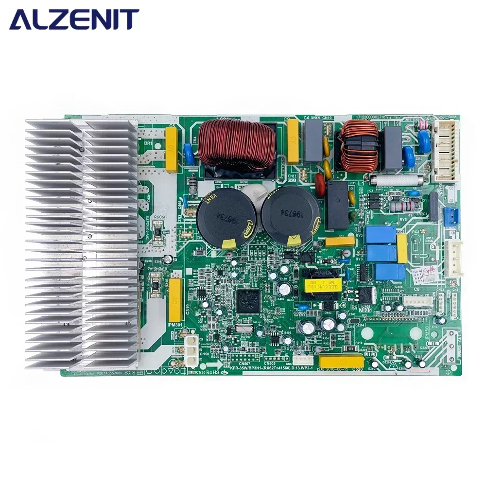 

Новая плата управления кондиционером Midea KFR-35W/BP3N1-(RX62T+41560).D.13.WP2-1 печатная плата 17122000002718 Детали кондиционирования