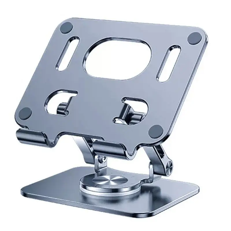 N34R-360° Rotation Tablet Holder Stand Height Adjustable Folding Mini Desk Stand