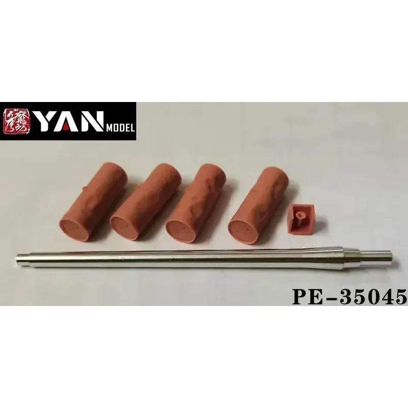 يان نموذج 1/35 الروسية JS-2 خزان ثقيل ترقية أجزاء الإضافية-برميل بندقية معدنية وخزان الوقود المطبوع ثلاثي الأبعاد لطراز TAMIYA 35289