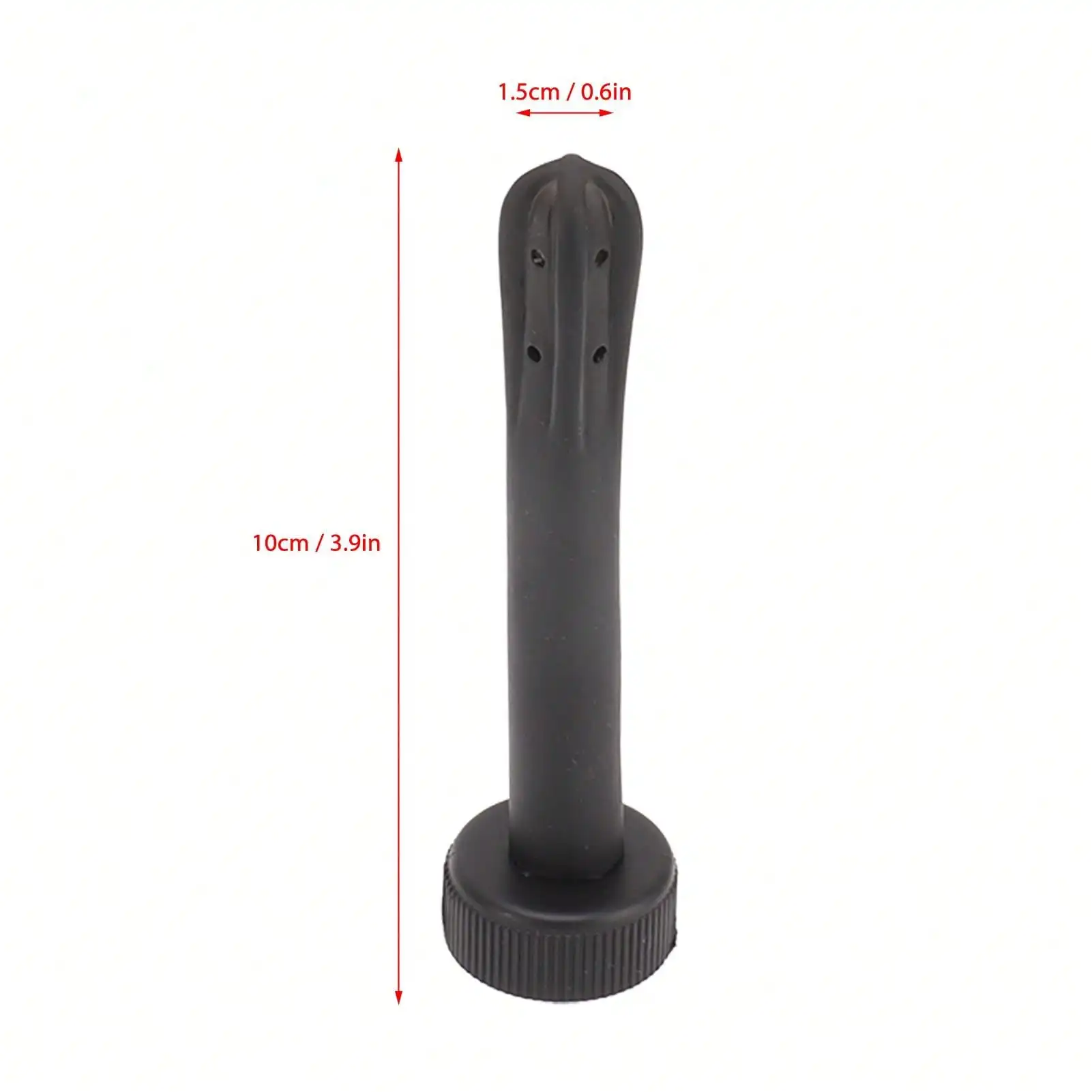 Enema Bottle Nozzle Portable Lid Threaded Connection Silicone Douche Irrigation Plug for Anal Cleaning Eight Holes