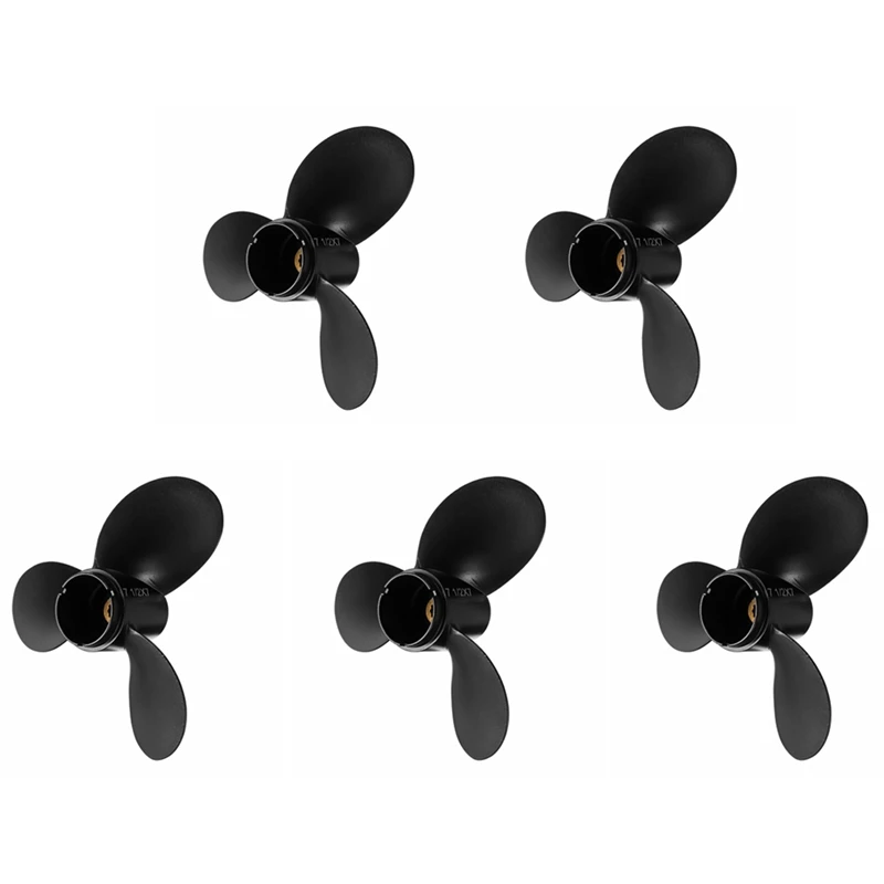 

5Pcs 7 1/2 X 7 Ship Engine Propeller 3-Blade Rotary Paddle 58110-91Jn0-019 For Suzuki Outboard Engine 4-6Hp