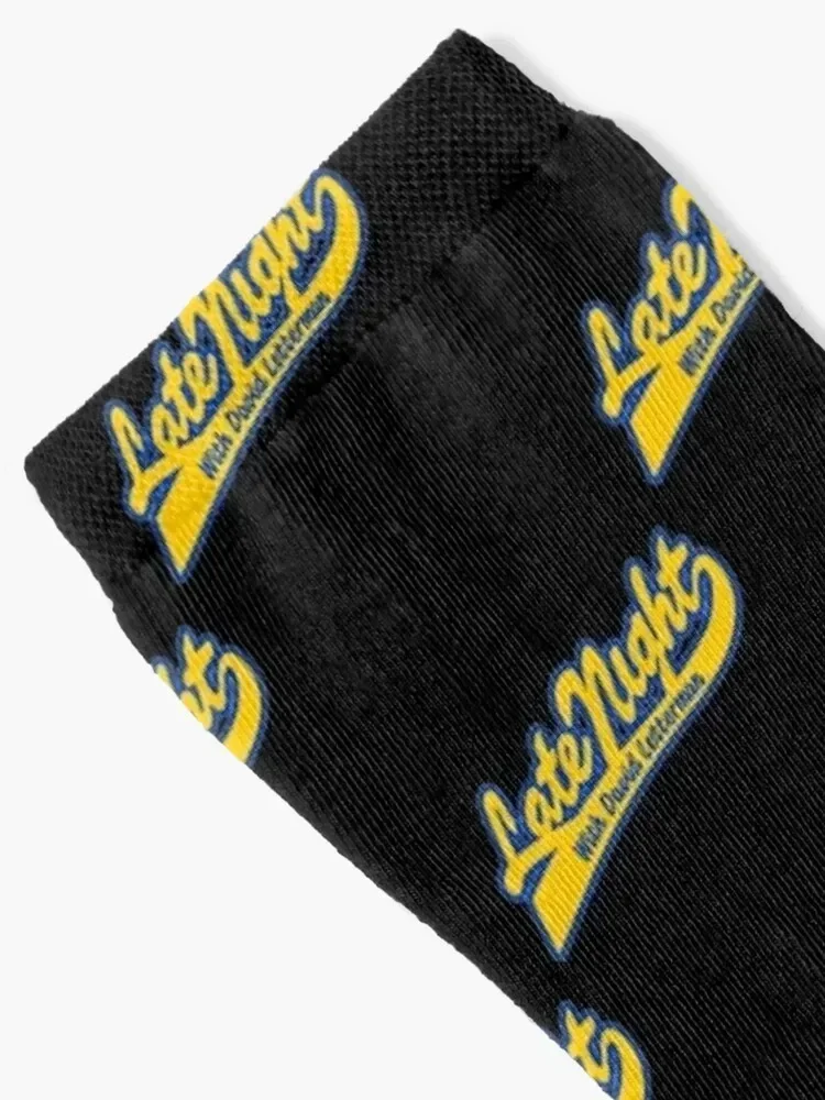 Late Night With David Letterman Socks with print cycling Socks Women's Men's