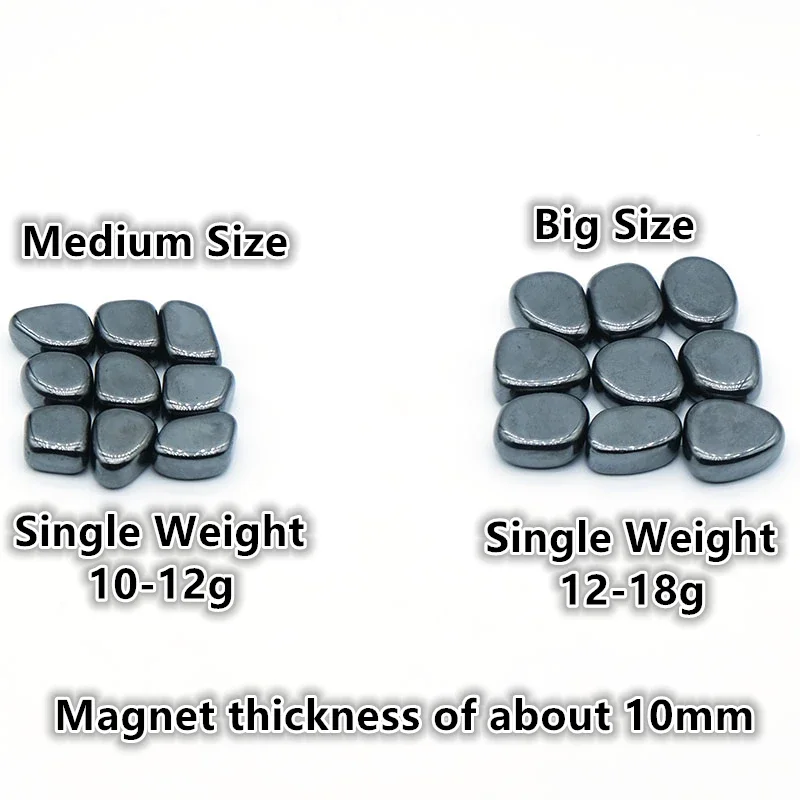 Czarny Magnes Nieregularny Polerowany Lodestone Magnes Blok Energii Magnetycznej Uwalniający Od Stresu Rozrywka Terapia Magnetyczna Magnes DIY