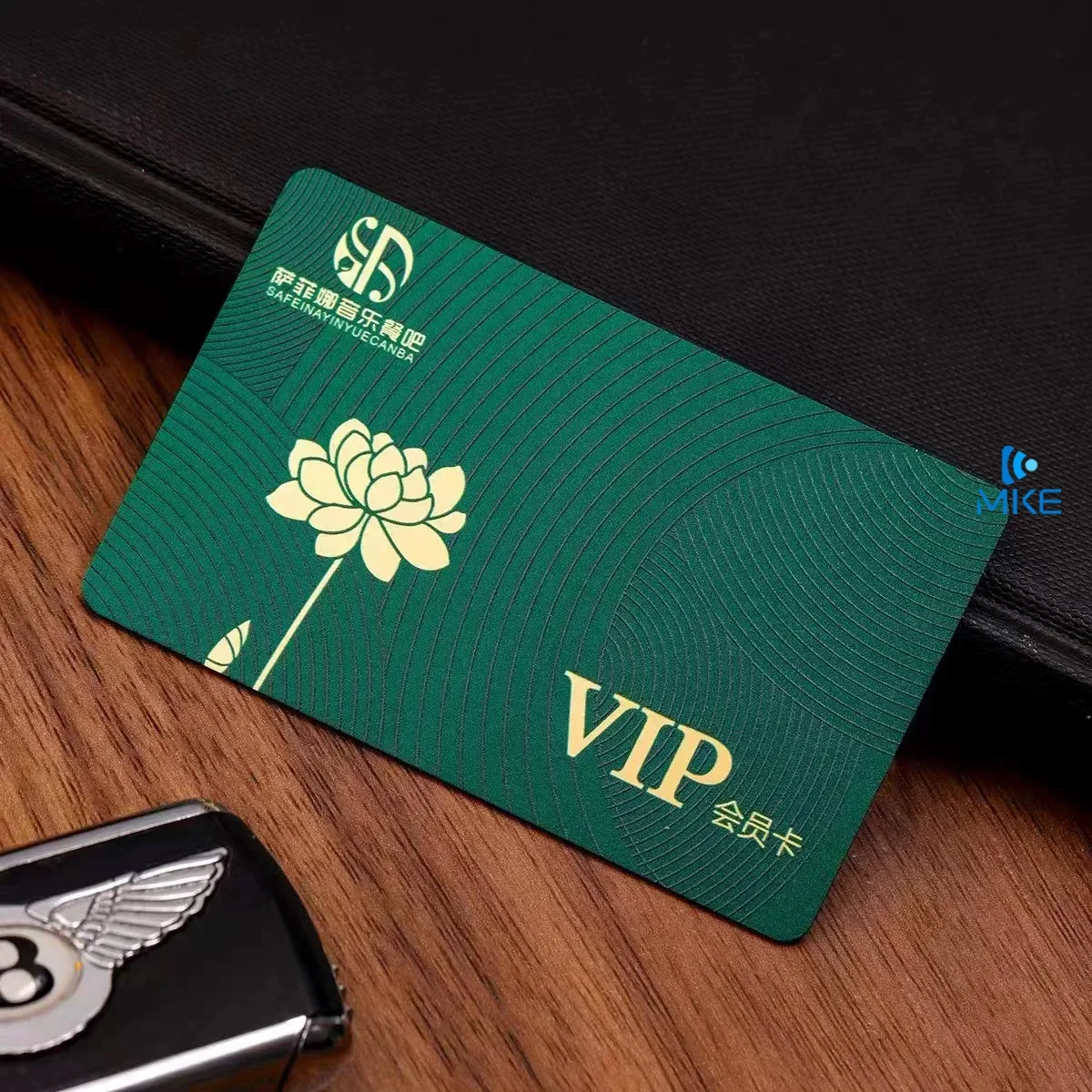 

VIP-золотые матовые индивидуальные подарочные печатки для членов, деловые пластиковые карты из ПВХ