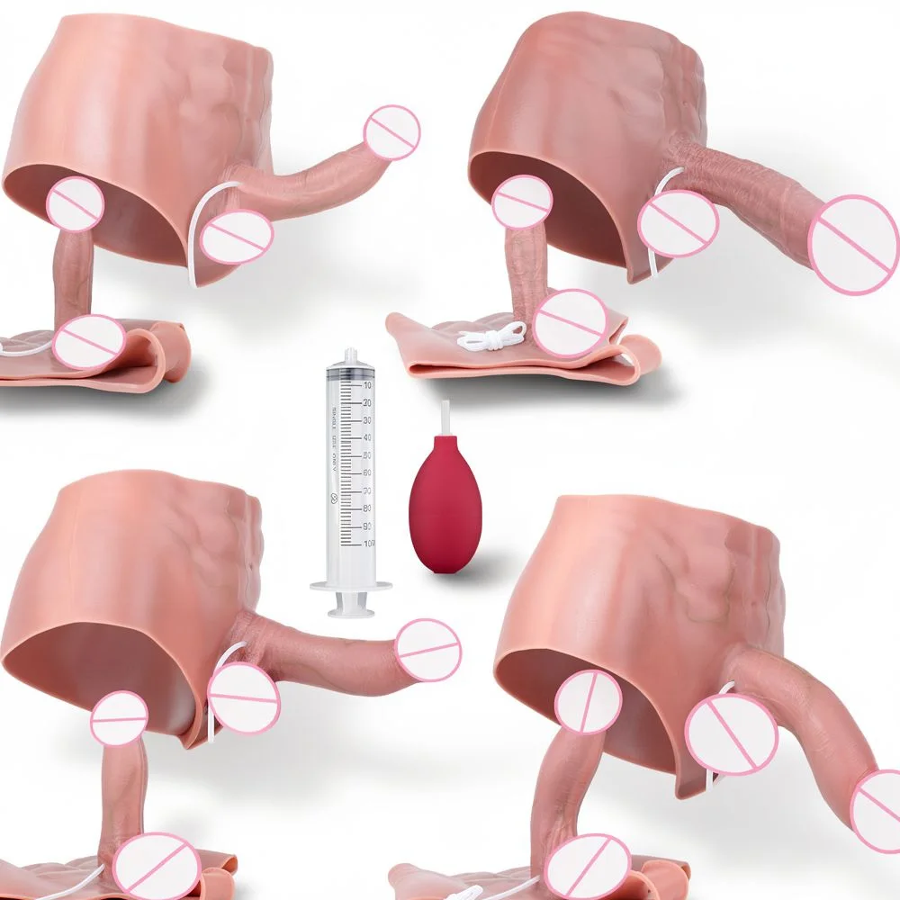 5 Stytles Squirting Dildo Pants Skin-Like Silicone Super Soft Ejaculating Butt Plug Strapon Vagina Anus Dilator Sex Toys For 18+