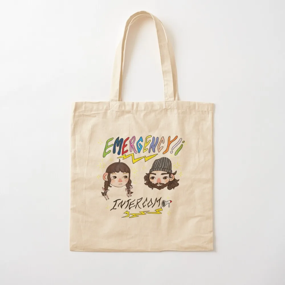 

Emergency Intercom Tote Bag hand bag ladies custom bags shopping bag logo hand Canvas Tote