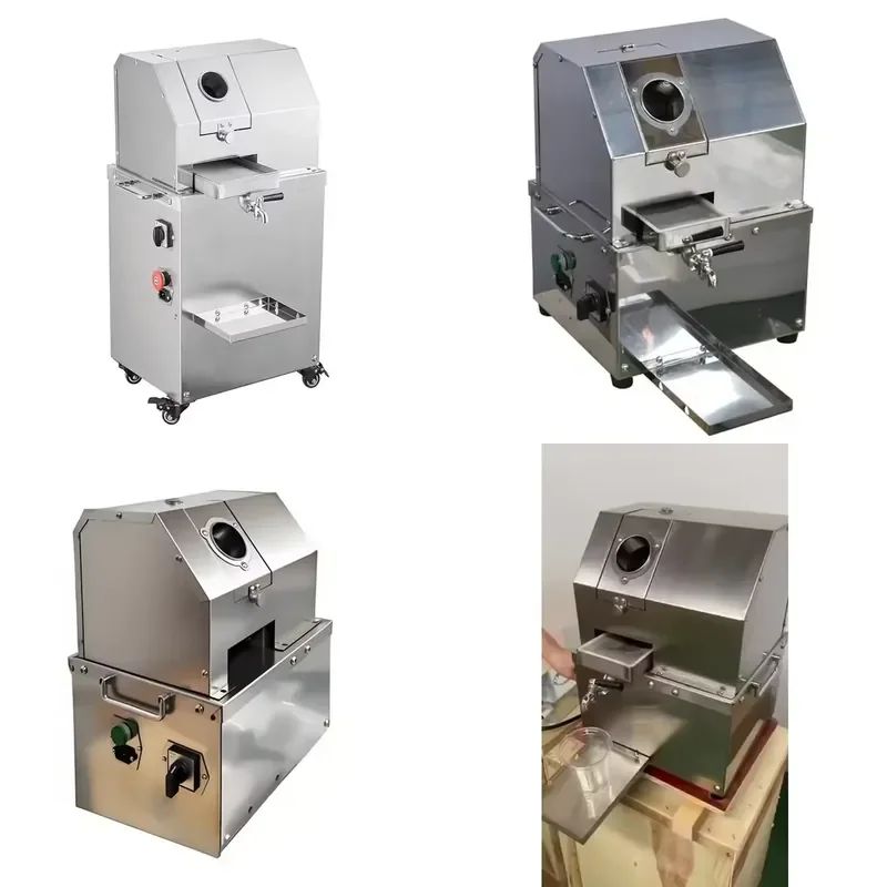 

SFW Certificate Premium Commercial Grade 3-Roller Cold Press Sugarcane Juicer Machine 24V/110V/220V with High Extraction Rate