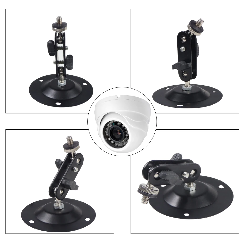 壁掛けブラケット設置モニターホルダー 1/4 ネジ付き CCTV 監視カメラスタンド プロジェクターブラケットマウントサポート