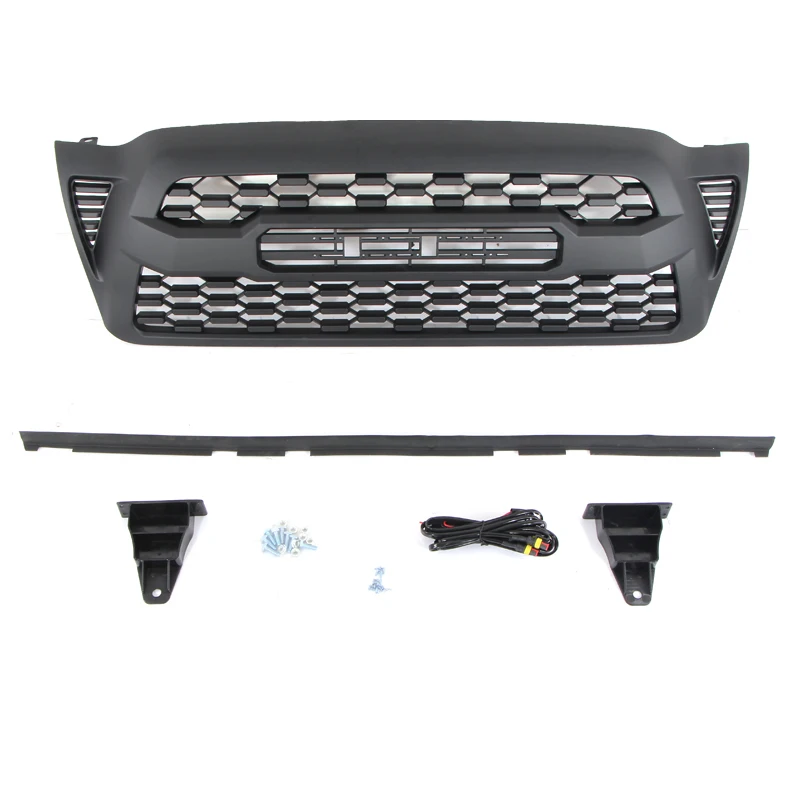 2005-2011 Replacement Matte Black Grill Fit For Toyota Tacoma