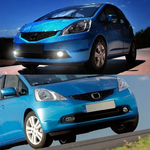 För Honda Fit Jazz G Type 2008 2009 2010 Dimljus Strålkastare Bil Främre Stötfångare Dimljusenhet Med V/H-kablar Omkopplare 2st 10 best sales Honda Jazz GE8 - №4