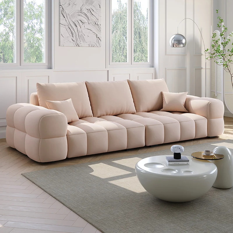 مسند الذراع شقة أريكة الكبار وسادة أرضية تصميم الحد الأدنى أريكة مريحة أنيقة Divani Da Soggiorno اكسسوارات المنزل #4