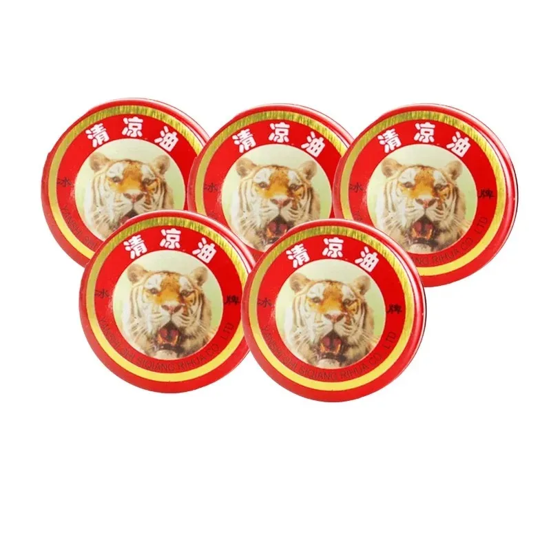 1/2/3/4/5/6 stücke Red Tiger Messer Bean Creme Muskel Neck Schmerzen Relief creme Kopfschmerzen Juckreiz Erbrechen Kühl Creme Massage Öl