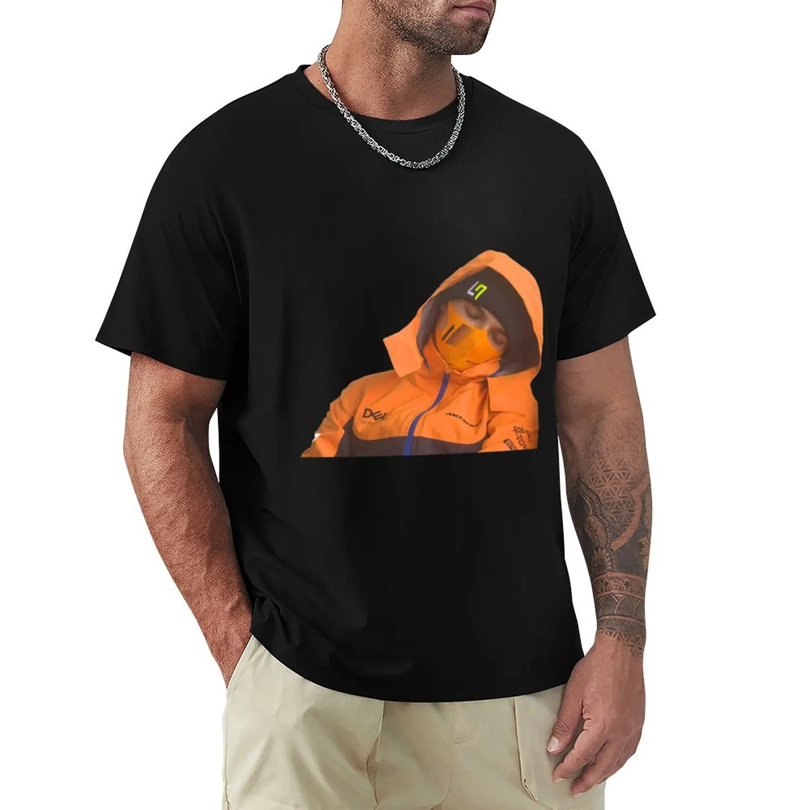 

Sleeping Lando Norris at Spa T-Shirt designer shirts tshirts personalised shirts graphic tee outfits for men