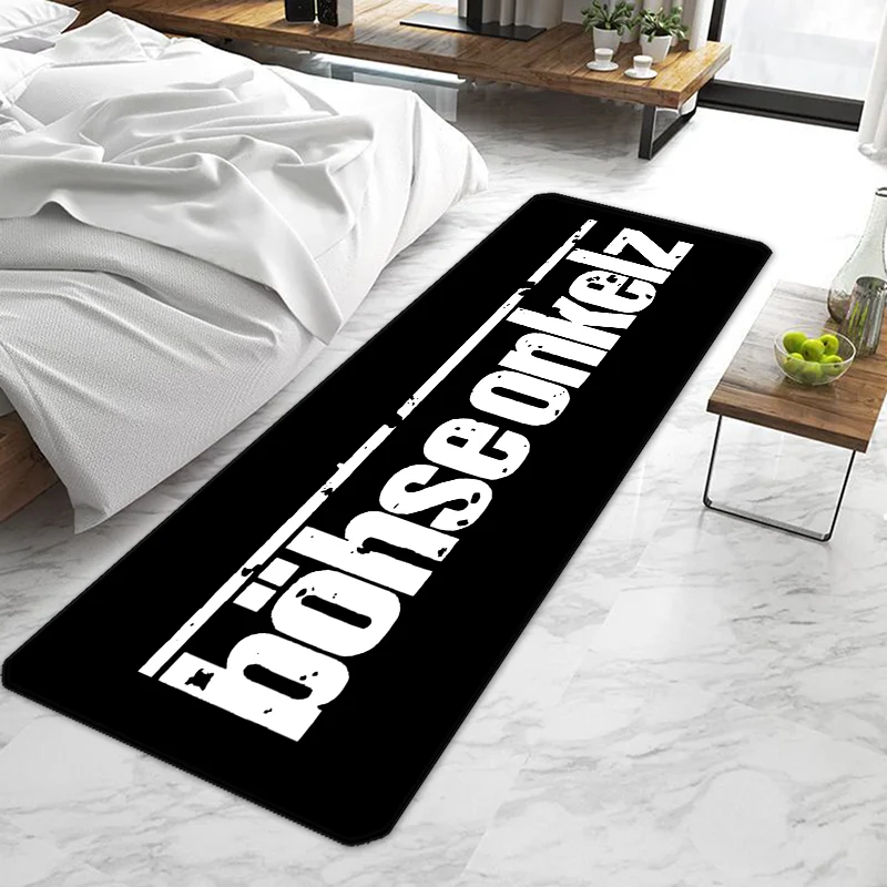 Коврик для входной двери Rock O-onkelzs Band B-bohses, нескользящий моющийся кухонный ковер для гостиной, ванной комнаты