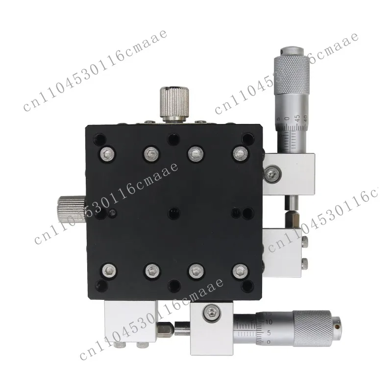 

High Precision XY60-L-30 60 * 60mm XY Axis Displacement Table Dressing Station Sliding Table Manual Linear Stage