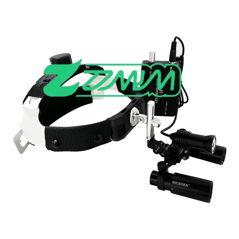 

den tistry Binocular Magnifier 6X Ultra-lightweight Optical Loupes Magnifying Glasses Loupes for den tal Surgery