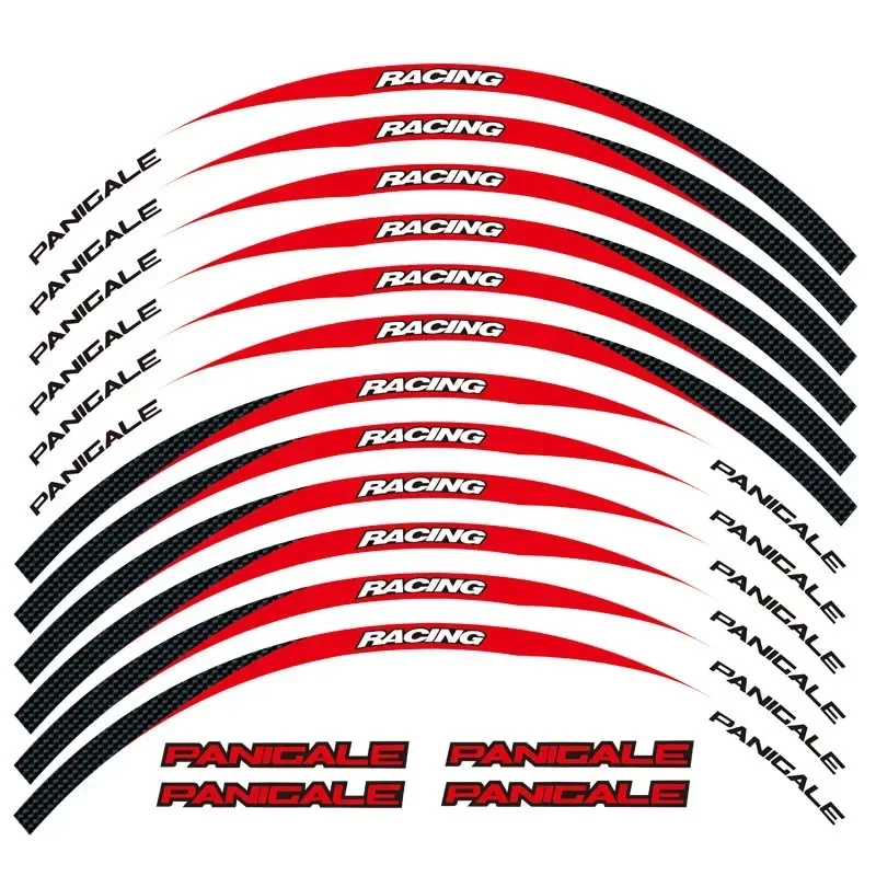 For DUCATI PANIGALE 1199 S 899 1299 S R 959 Motorcycle Parts Contour Wheel Decoration Decal Sticker - 2