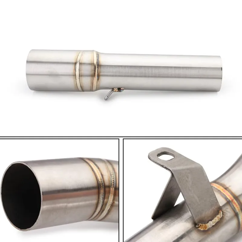 Motorcycle Exhaust System Stainless Steel Middle Link Pipe Escape For Kawasaki Z1000 2007 2008 2009 Moto Exhaust Accessories 3