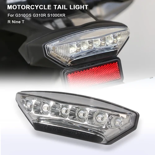 Conjunto de luz trasera de motocicleta para BMW G310 GS G310GS G310R S1000XR R Nine T LED luz trasera indicador accesorios de lámpara de freno