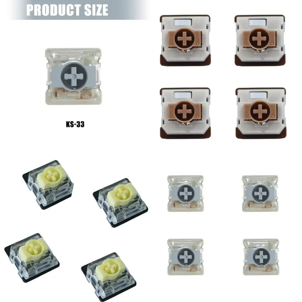 

Короткие переключатели клавиш, оптимизированные для быстрого набора и длинного использования плавного линейного действия.