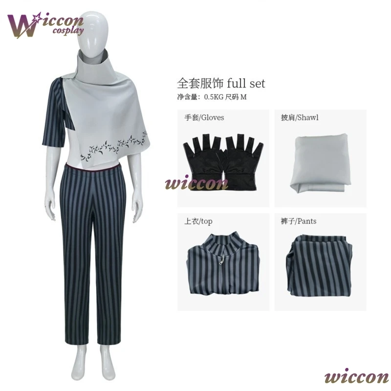 DMC S2 Lucia Devil Cos May Cry Cosplay Costume Wig Cape Pants Gloves Devil Trigger Fighter Outfit Halloween Comic Con view 5