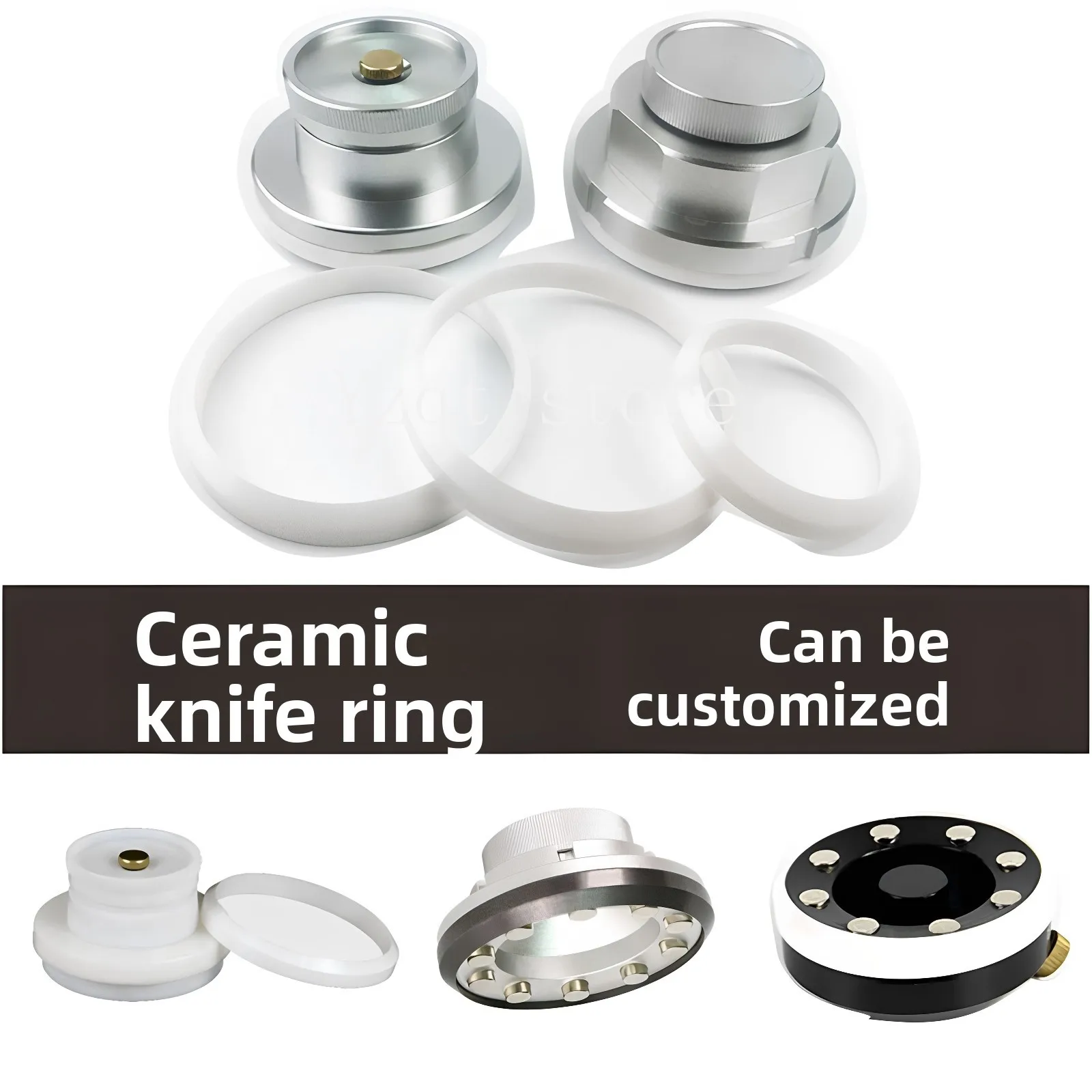 Pad printing machine oil cup ceramic ring ink  scraper  ceramic scraper oil cup ceramic  ring free