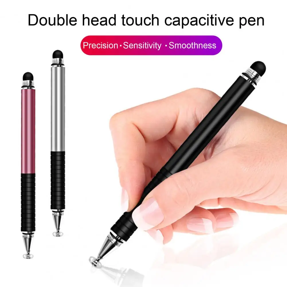 Praktyczny długopis Stylus Sensitive Tablet uniwersalny telefon PC pióro dotykowe ołówek metalowy ekran pojemnościowy pióro do użytku domowego
